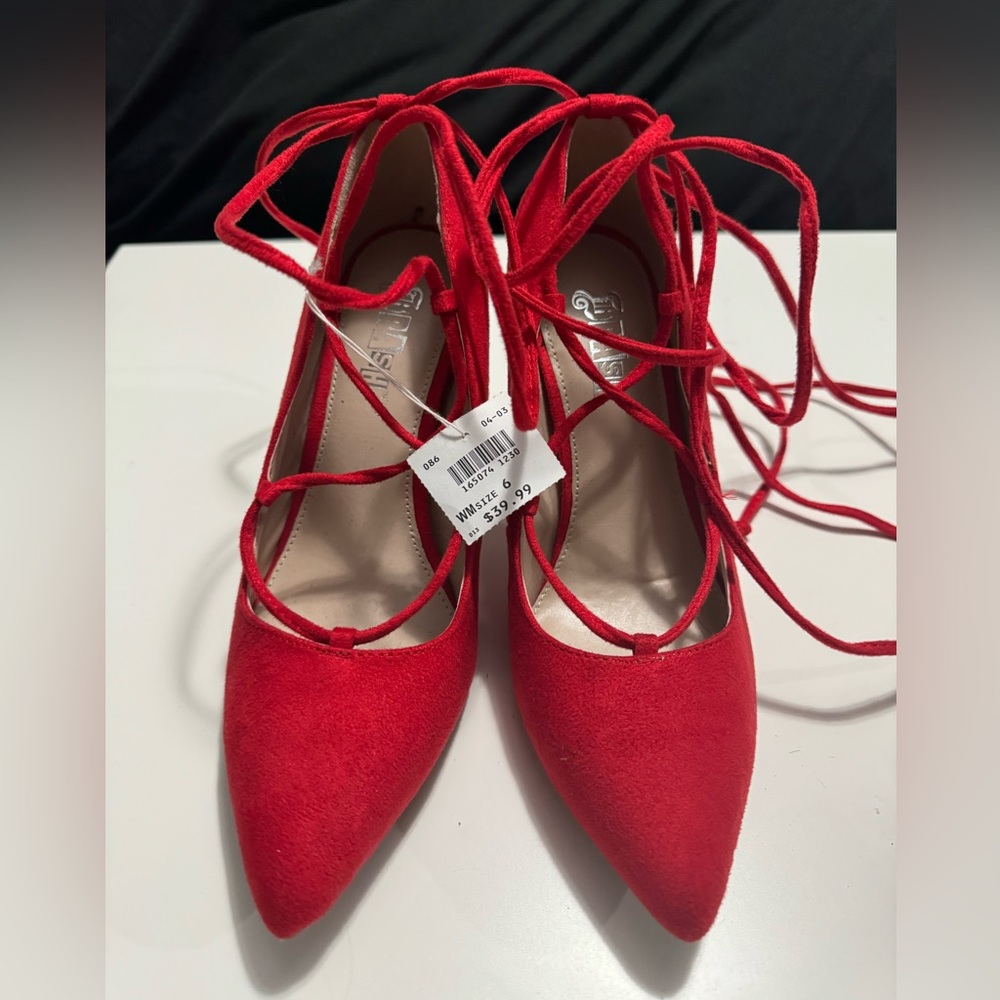 Womens Red High Heels